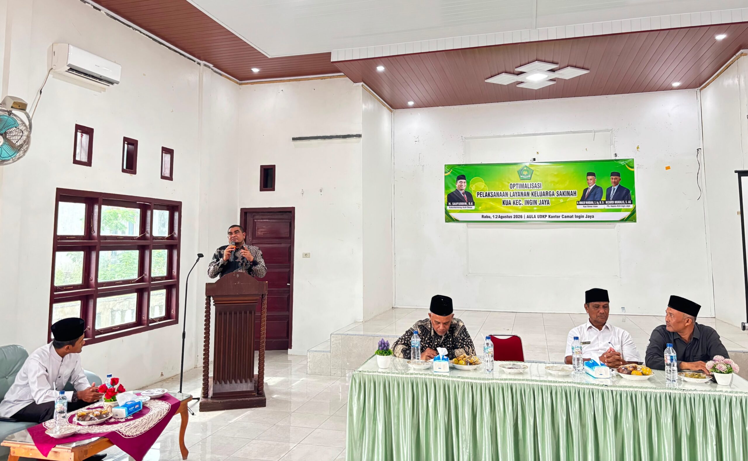 Kemenag Aceh Besar Perkuat Ketahanan Keluarga Lewat Piloting Pusaka Sakinah di Ingin Jaya, 35 Peserta Ikut Pembinaan