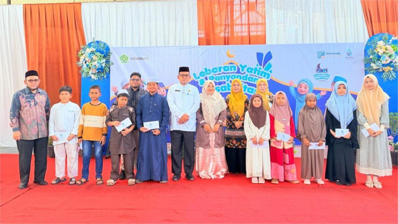Kemenag Aceh Salurkan Bantuan Ratusan Juta Rupiah untuk 73 Anak Yatim dan Disabilitas di Banda Aceh