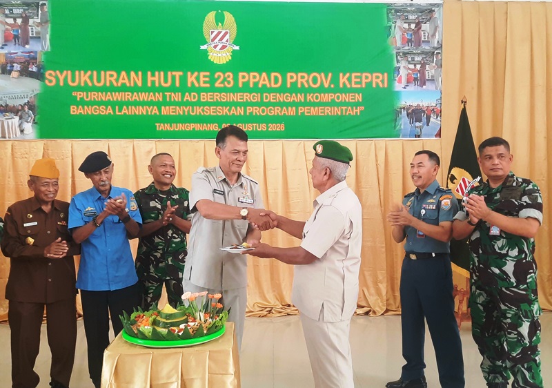 Purnawirawan TNI AD Kepri Peringati HUT ke-23 PPAD, Siap Dukung Program Pemerintah dan Gelar Bakti Sosial
