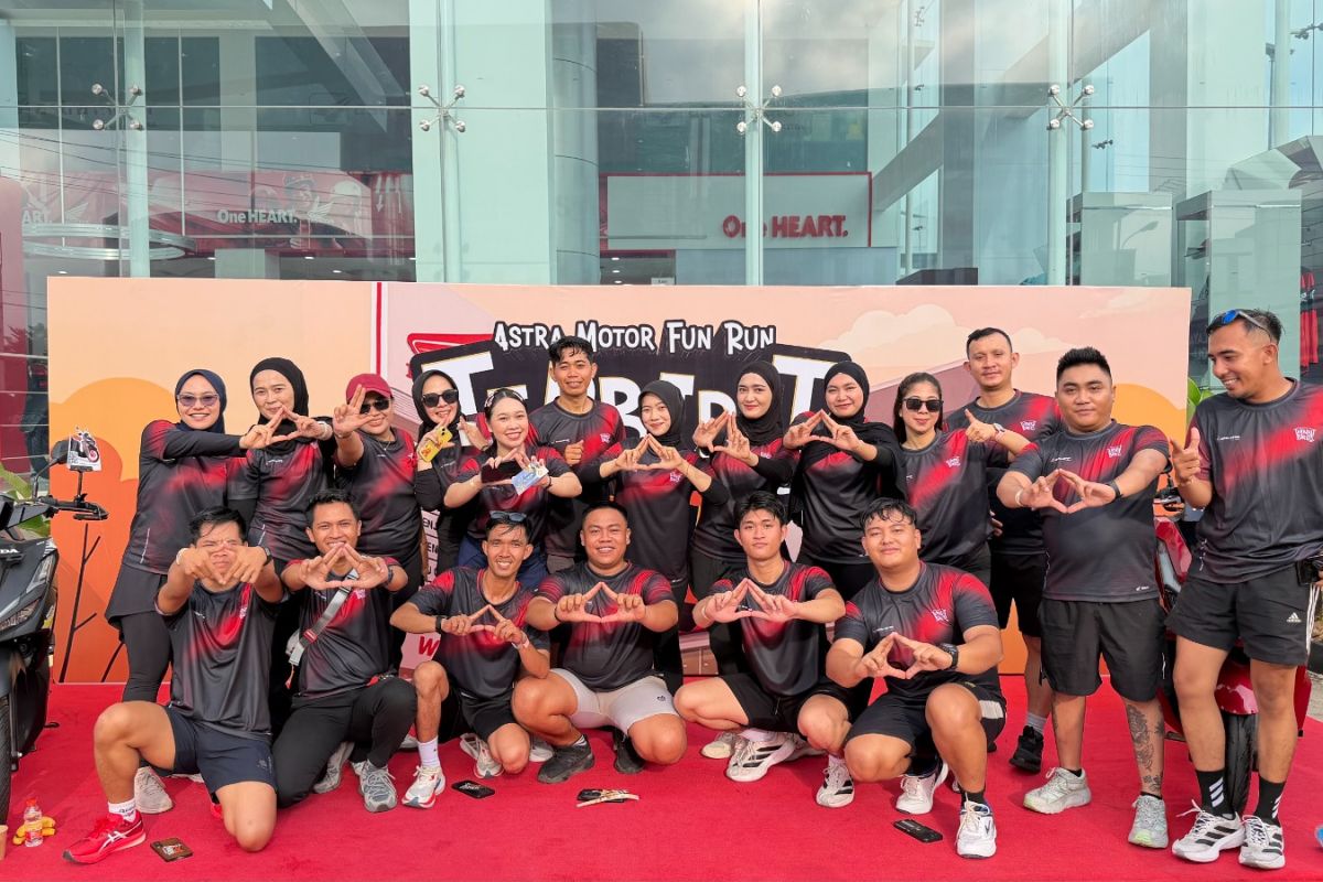 420 Peserta Ramaikan Terbirit Birit Fun Run 5K Astra Motor Kalbar, Lintasi Bundaran Garuda Raya