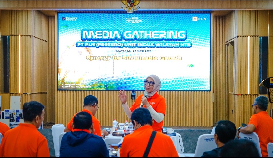 PLN NTB Kumpulkan 30 Wartawan, Bahas Program Listrik Gratis 15.000 Rumah dan 51 SPKLU