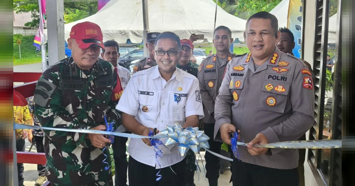 Camat Balikpapan Utara Resmikan Rumah Singgah Tiga Pilar di Muara Rapak, Pusat Keamanan Berbasis RT