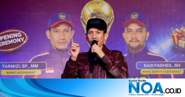 Nobar Final Piala Dunia 2026 di Aceh Barat, Bupati Tarmizi Minta Warga Jaga Syariat dan Stop Praktik Backing Pelanggaran