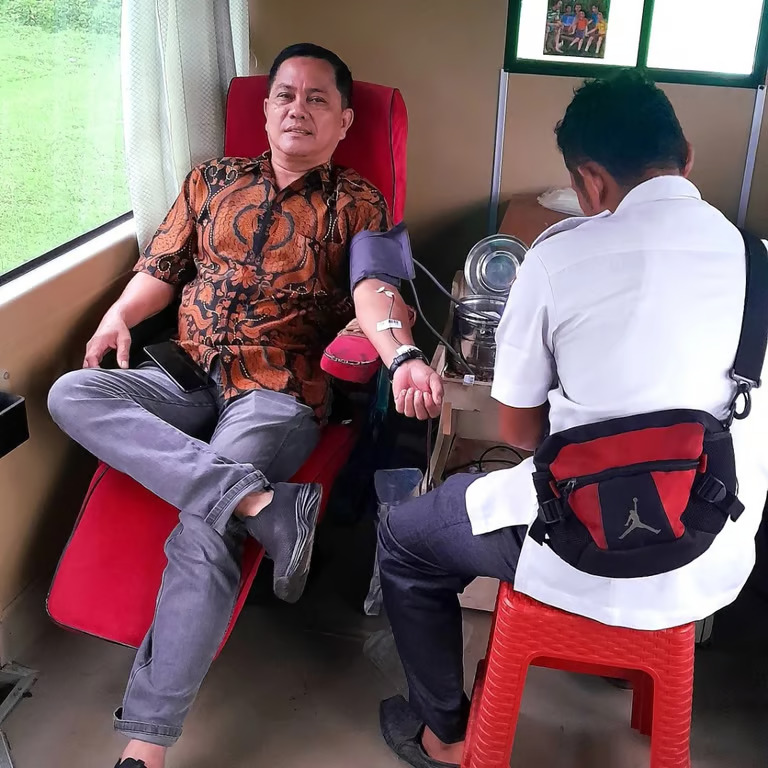 Klinik Sri Pamela Rantauprapat Gelar Donor Darah, Holding Perkebunan Nusantara Targetkan Stok Darah untuk Warga