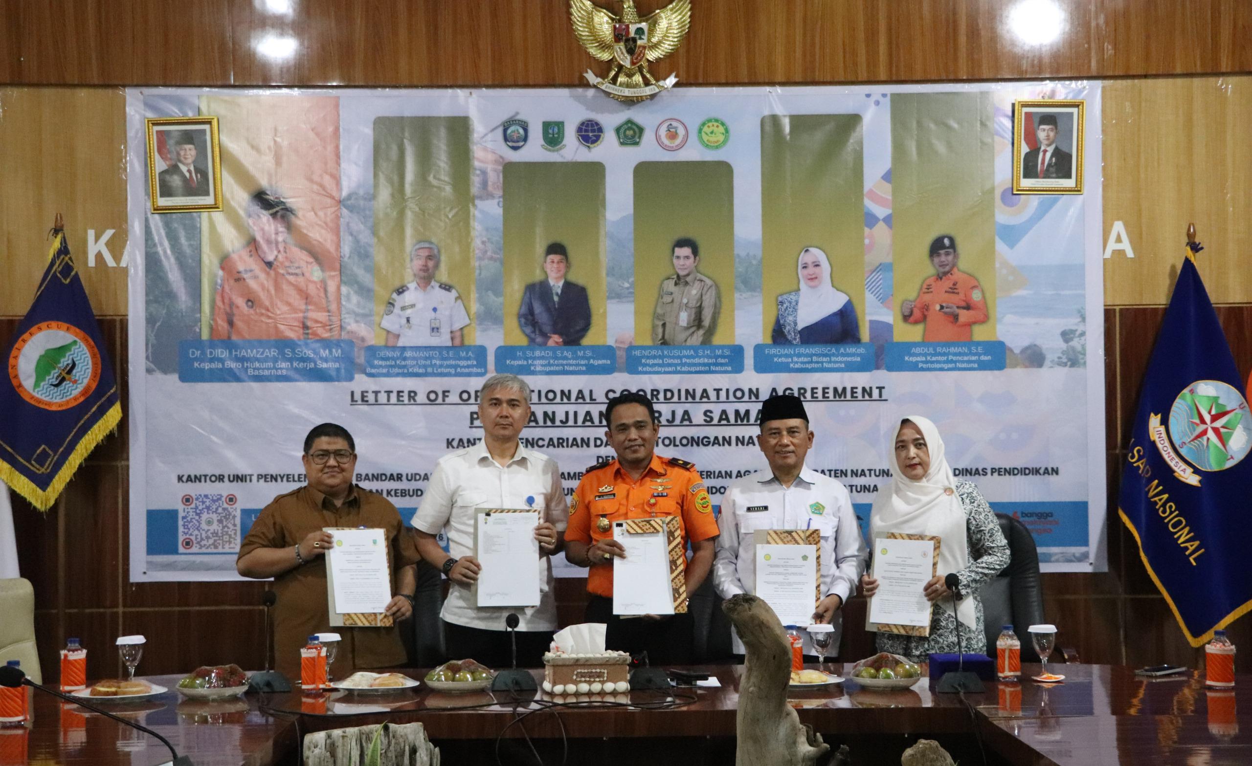 Kantor SAR Natuna Gandeng Kemenag dan Disdikbud, Materi Keselamatan Masuk Kurikulum RA Hingga MA
