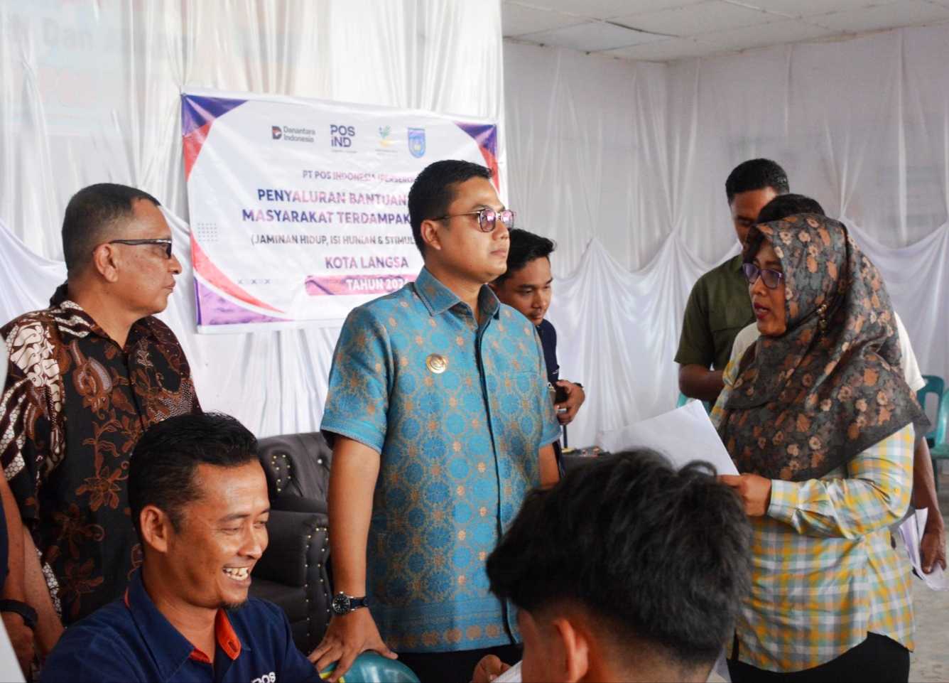 Rp 374 Miliar Bantuan Banjir Disalurkan ke 31.772 KK di Langsa, Wali Kota Tinjau Langsung Proses Pencairan