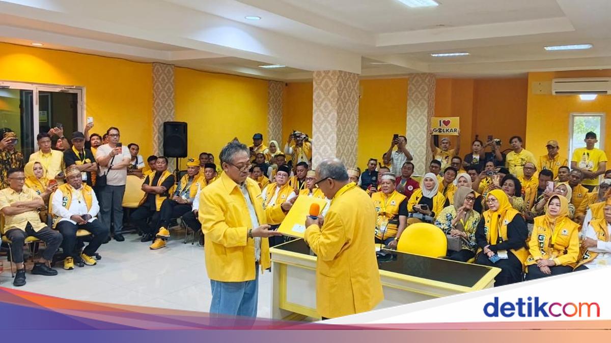 IAS Kembalikan Formulir Calon Ketua Golkar Sulsel, 22 DPD II Beri Dukungan Penuh