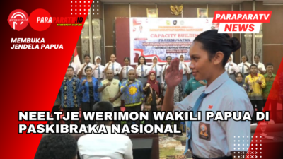 Siswi SMA 8 Jayapura Neeltje Werimon Lolos Paskibraka Nasional, Wakili Papua di Istana Negara 17 Agustus