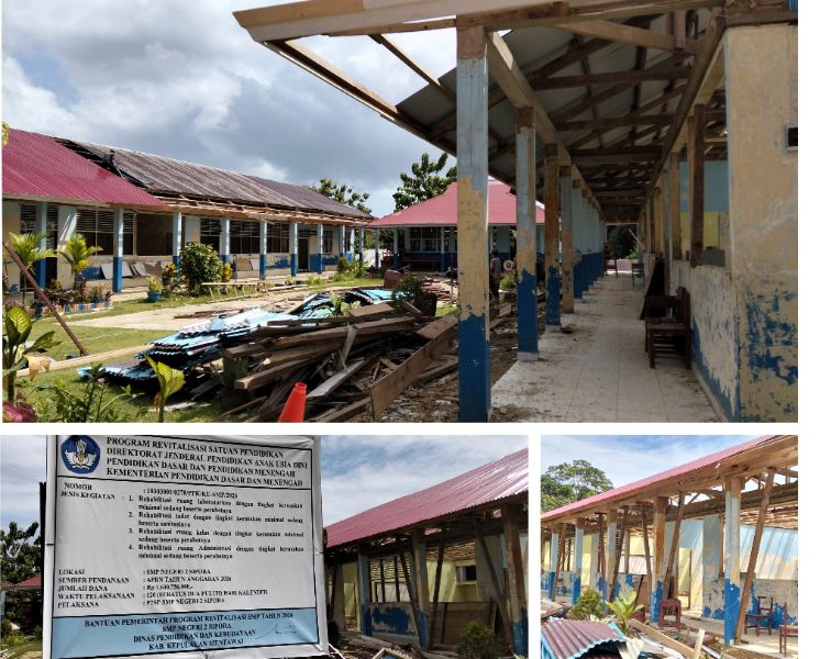Dana Revitalisasi Rp1,63 Miliar dari APBN 2026, SMPN 2 Sipora Utara di Mentawai Direhab Total