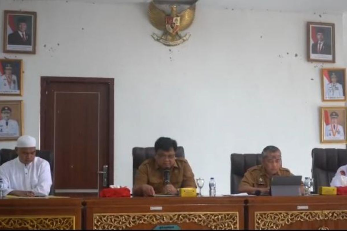 Sekda Merangin Zulhifni Pimpin Rapat Finalisasi Persiapan MTQ ke-52 di Sungai Manau, Target 4 Juli 2026