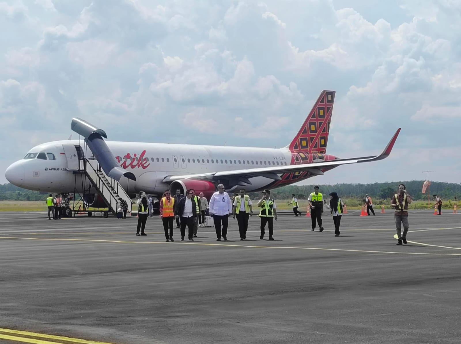 Penerbangan Perdana Batik Air Rute Jakarta-Muaro Bungo Resmi Beroperasi, 139 Penumpang Ikut Terbang