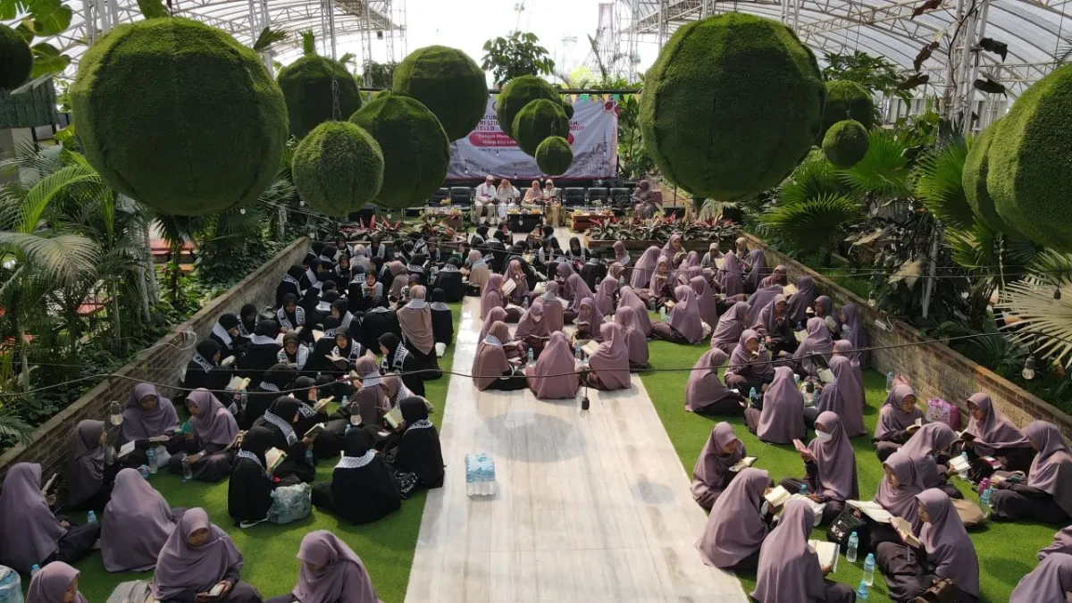 Santri LTIQ As-Syifa Khataman Al-Qur’an di Destinasi Wisata d’Castello Subang, Sinergi Pendidikan dan Pariwisata