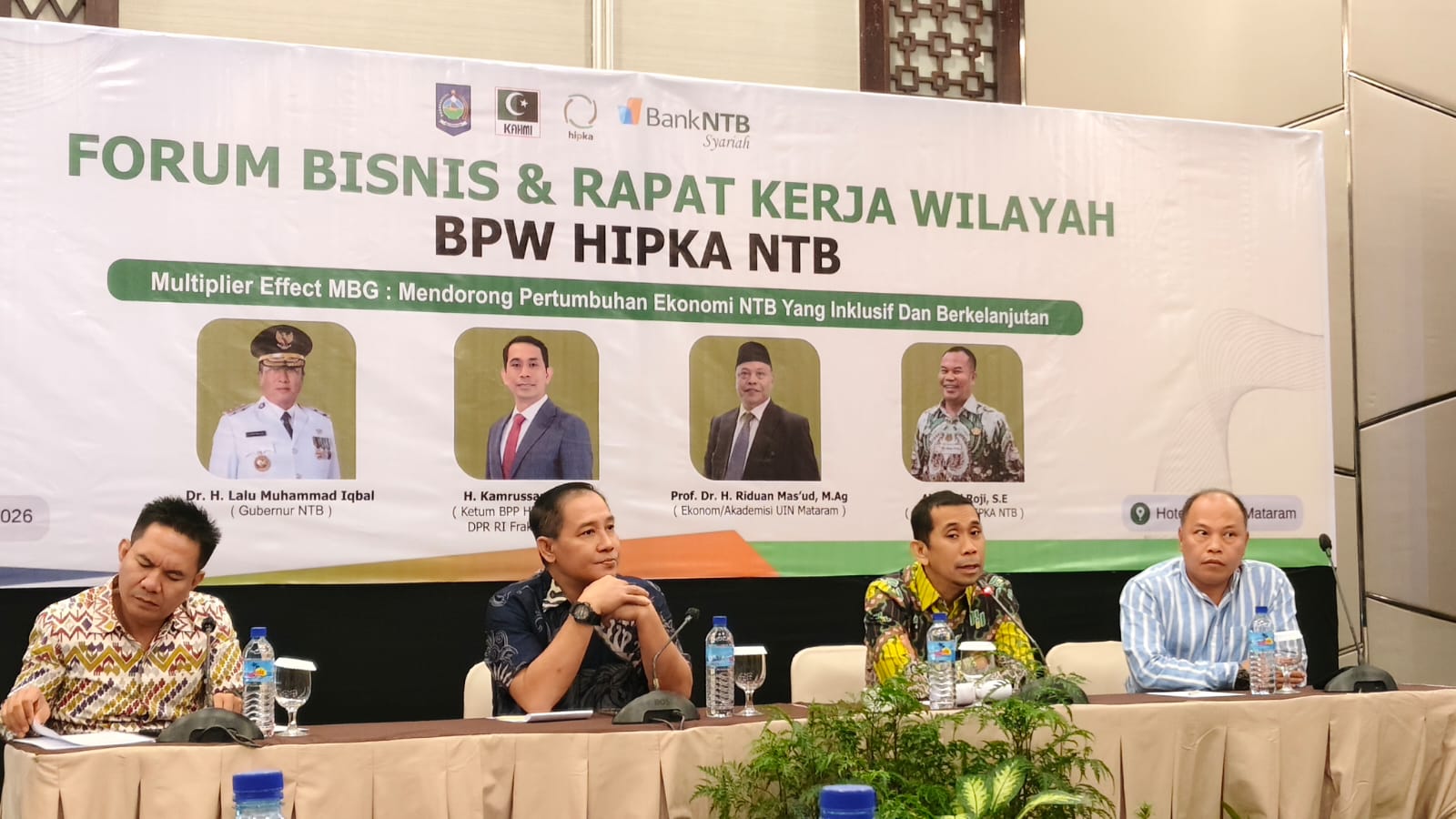 Pengusaha HIPKA NTB Desak Program Makan Bergizi Gratis Berlanjut, Efek Ekonomi Dinilai Besar bagi Masyarakat