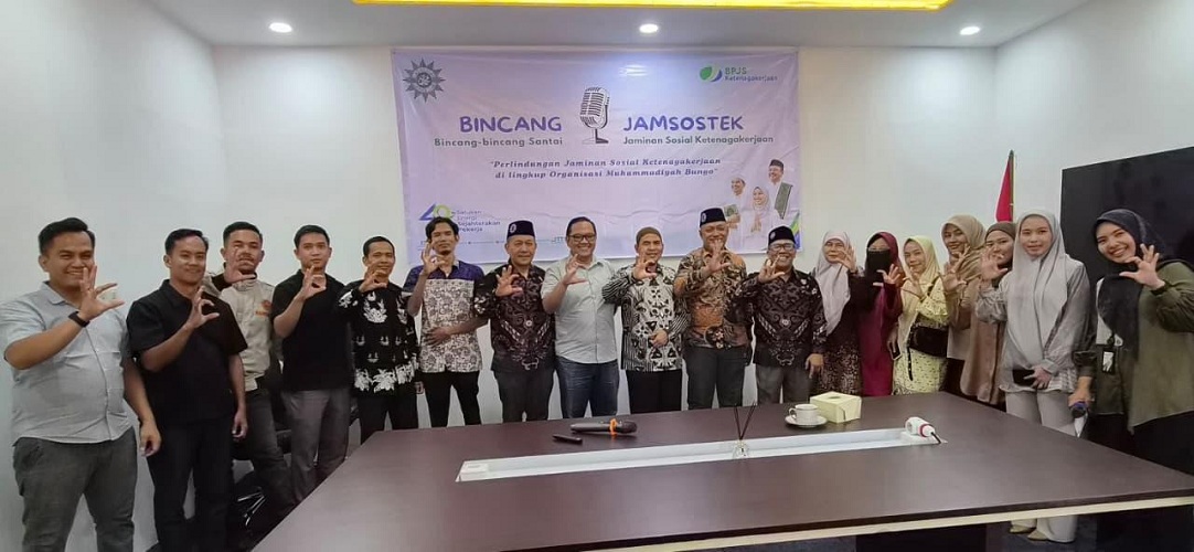 BPJS Ketenagakerjaan Muara Bungo Gandeng Muhammadiyah, Targetkan Universal Coverage Jamsostek untuk Seluruh Pekerja