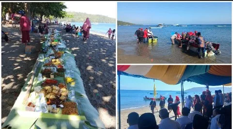 Dulang Kuliner 135 Meter Mewarnai Mandi Safar di Negeri Kawa SBB, Bupati Asri Arman Targetkan Jadi Ikon Wisata Maluku