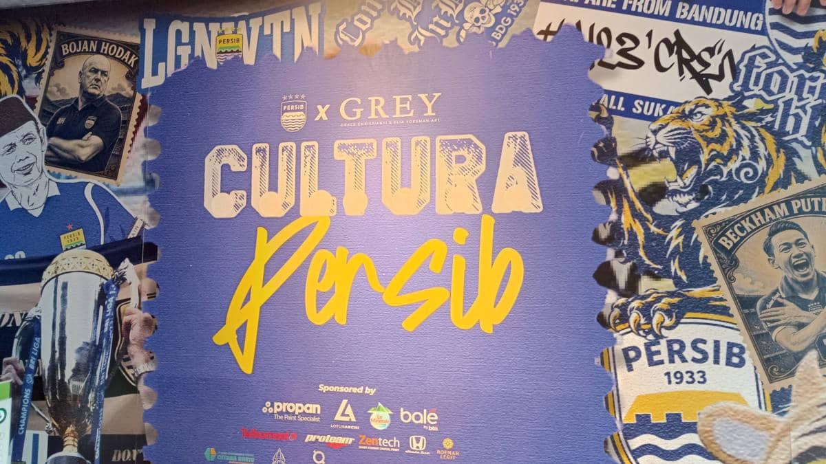Pameran Kultura Persib Hadir di Grey Art Gallery Braga Bandung, Tampilkan Karya Seni hingga Arsip Sejarah Maung Bandung