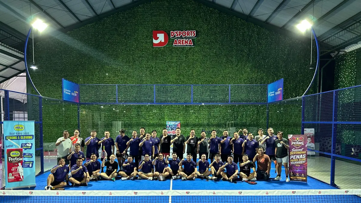 18 Pasangan Bertanding di Penas Padel Club Tournament yang Digelar di D’Sports Arena Manado