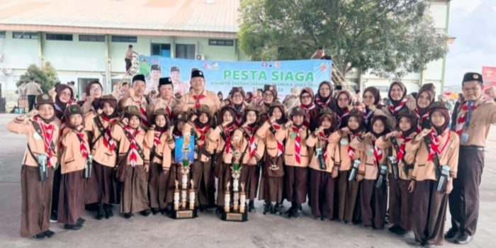 Dua Barung Putri Kontingen Purworejo Juara Lomba Siaga Cepat dan Vlog di Pesta Siaga Kwarda Jateng 2026
