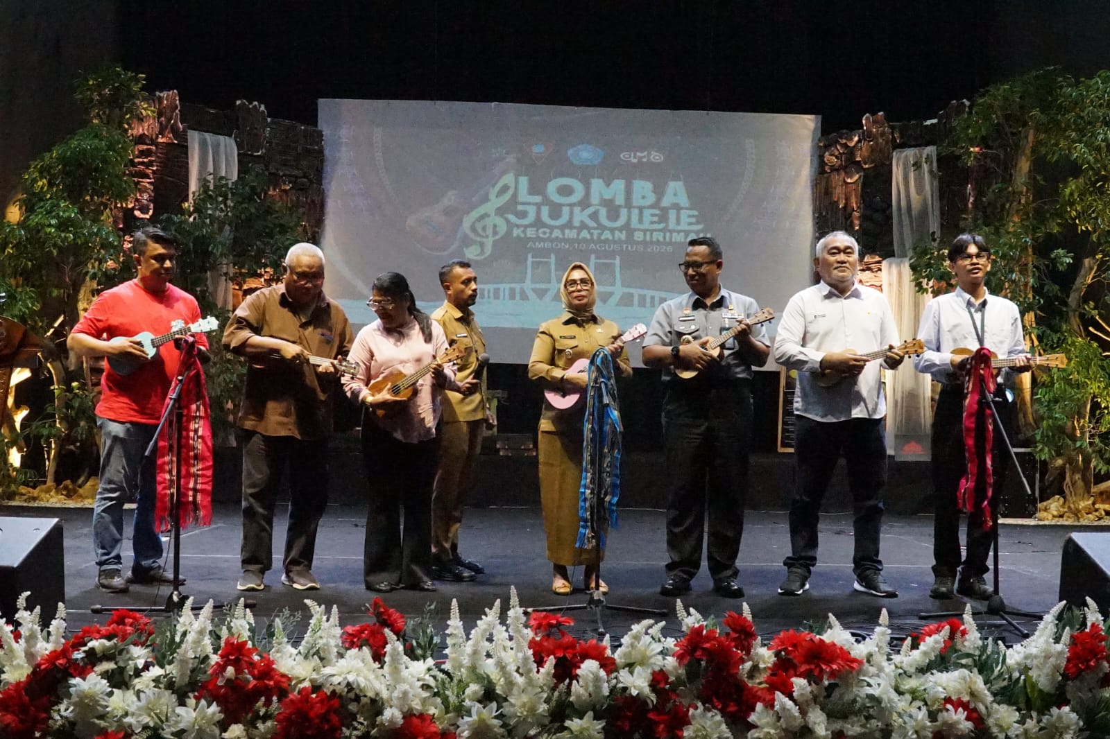 Festival Jukulele Sirimau di Ambon Jadi Ajang Sosialisasi Pendaftaran Hak Cipta Gratis untuk Musisi Maluku