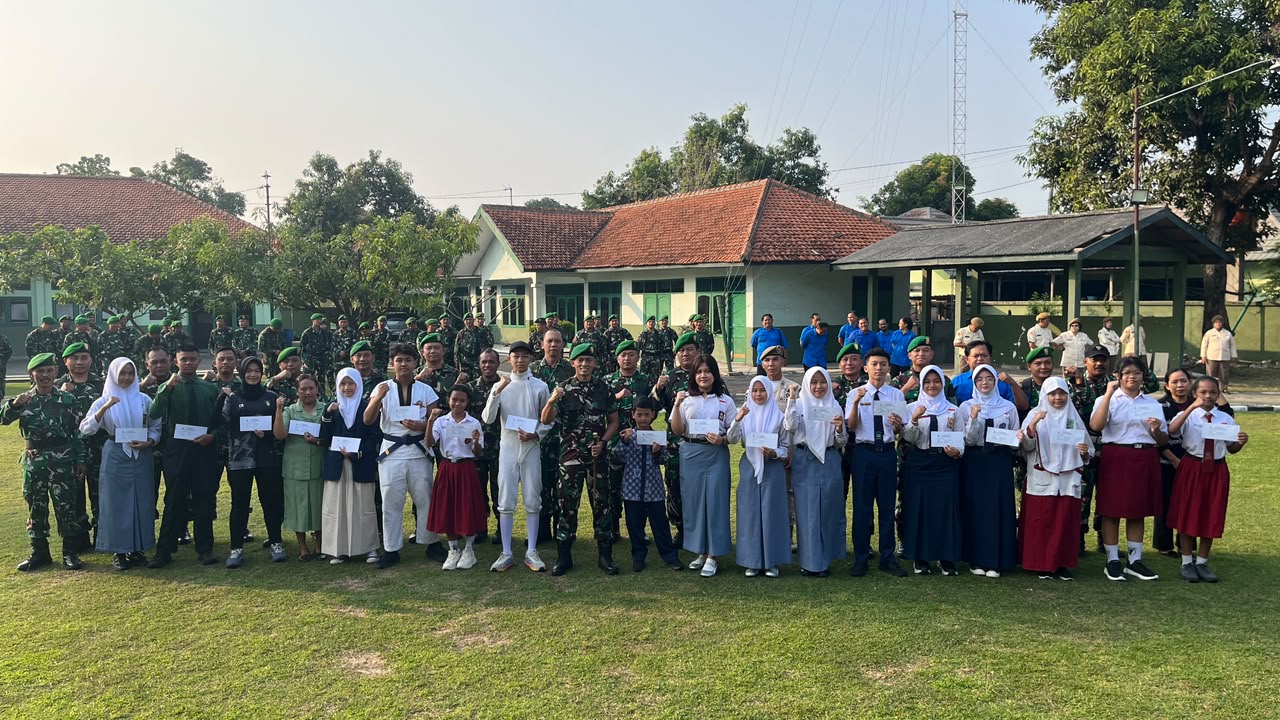 Dandim Surakarta Beri Penghargaan ke Sembilan Putra-Putri Anggota Kodim, Ini Pesan untuk Orang Tua