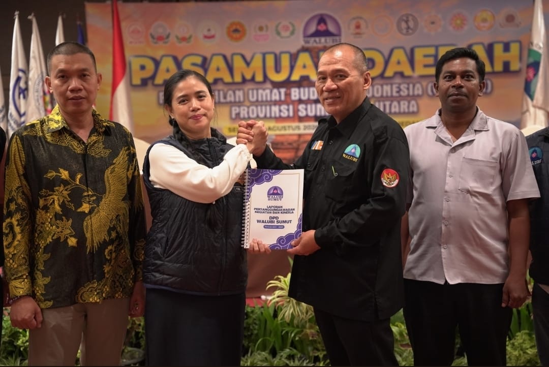 Bunda Yin Menang 70 Persen Suara, Pimpin WALUBI Sumatera Utara Periode 2026–2031