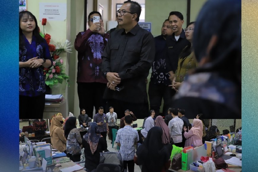 Kepala BPN Sulteng Indera Imanuddin Sidak ke Kantor Palu, Pastikan Pelayanan Tanah Bebas Celah