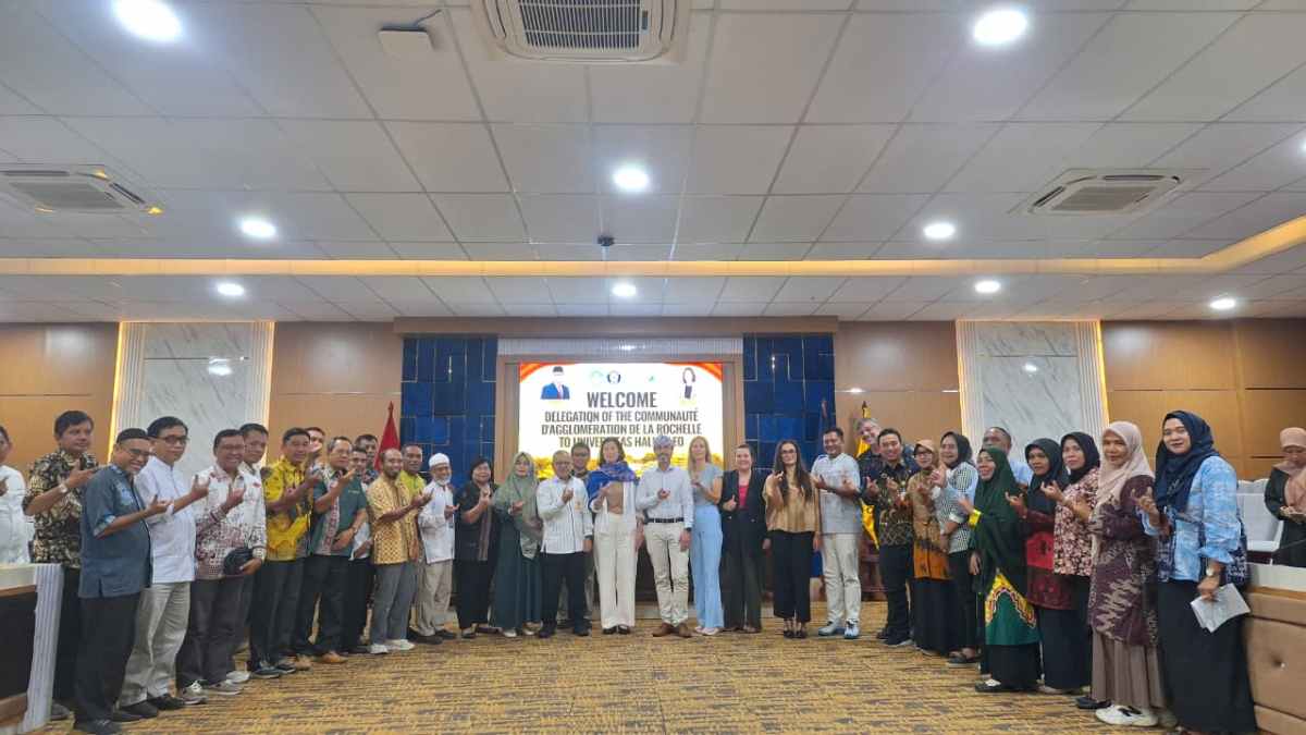 Delegasi Prancis dari La Rochelle Kunjungi UHO Kendari, Deretan Usulan Kerja Sama dari Hukum hingga Farmasi Mengemuka