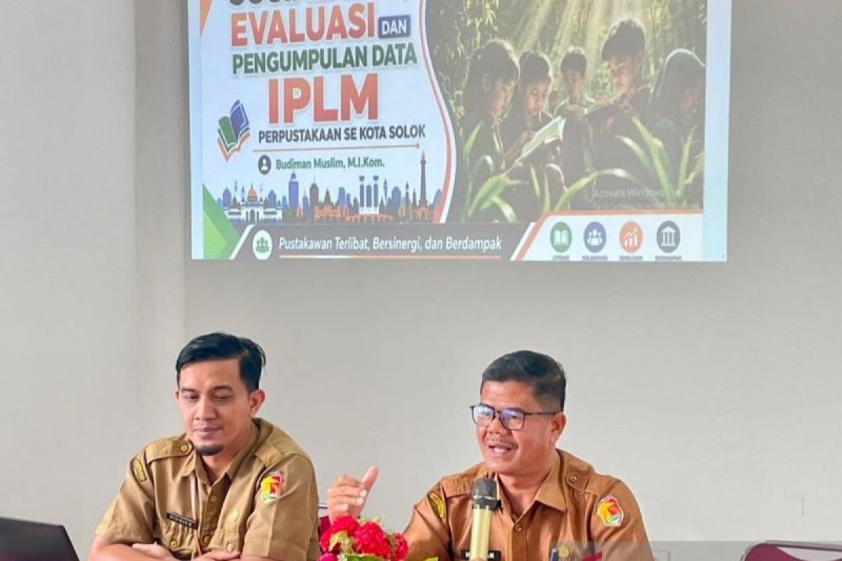 3.000 Lebih Data Perpustakaan Sekolah di Kota Solok Dievaluasi, DPK Targetkan IPLM Membaik