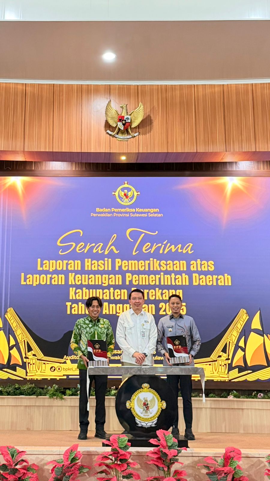Pemkab Enrekang Kembali Raih Opini WTP dari BPK, Bupati Sebut Ini Bukti Pembenahan Tata Kelola Keuangan Daerah