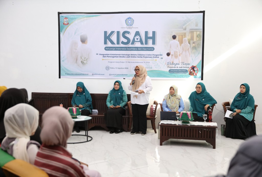 TP PKK Makassar Bekali Calon Pengantin Literasi Keuangan, Tekankan Bahaya Judi Online dan Pinjol Ilegal