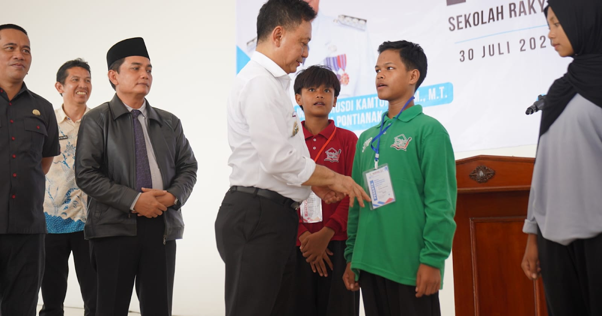 270 Anak Keluarga Miskin Ekstrem di Pontianak Mulai Tinggal dan Belajar di Sekolah Rakyat, Jendela Harapan Baru di Batu Layang