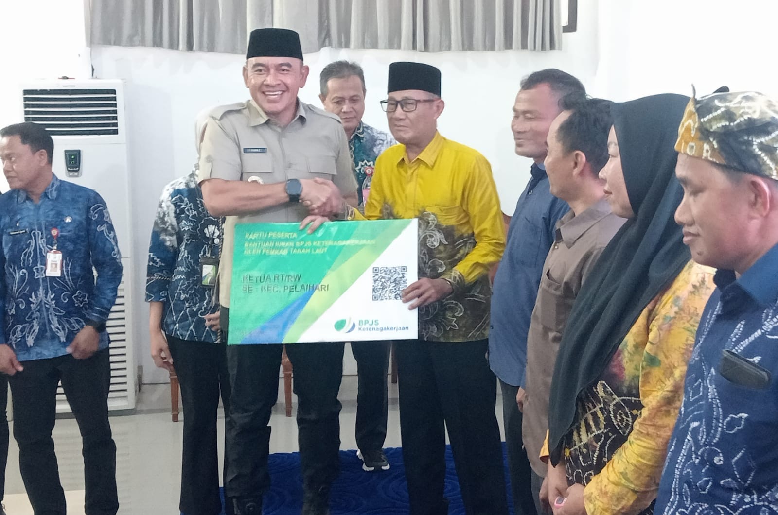Pemkab Tanah Laut Biayai BPJS Ketenagakerjaan untuk 1.639 Ketua RT dan RW, Anggaran Rp 420 Juta