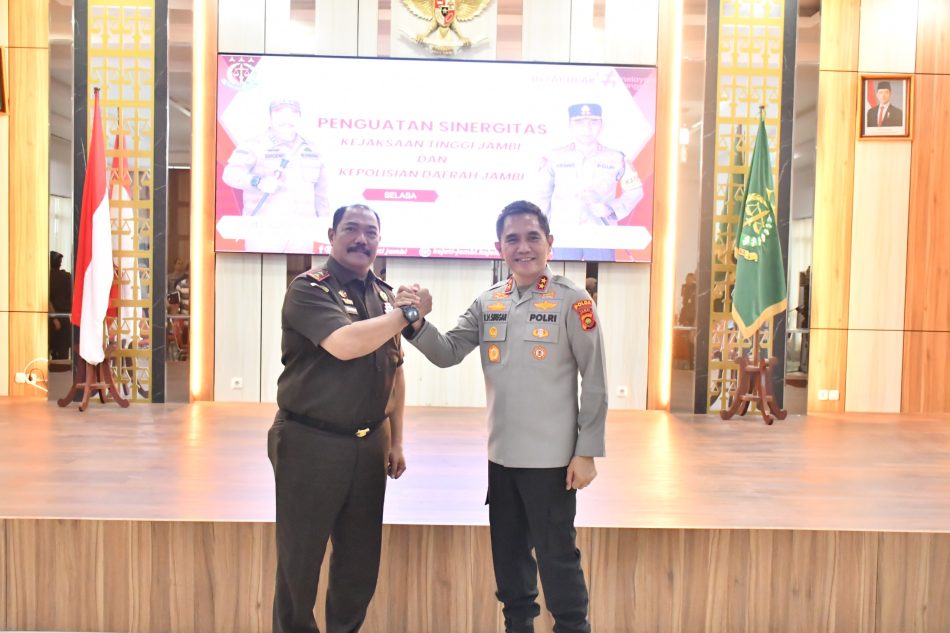 Kejati dan Polda Jambi Sepakat Perkuat Sinergi Penegakan Hukum, Bahas Implementasi KUHP dan KUHAP