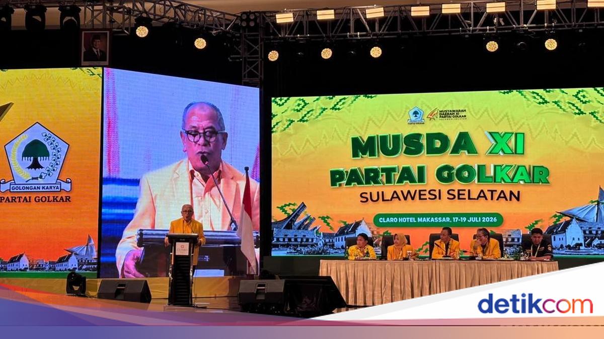 Tugas Perdana Ilham Arief Sirajuddin Usai Terpilih Aklamasi Jadi Ketua Golkar Sulsel: Susun Pengurus dalam 30 Hari