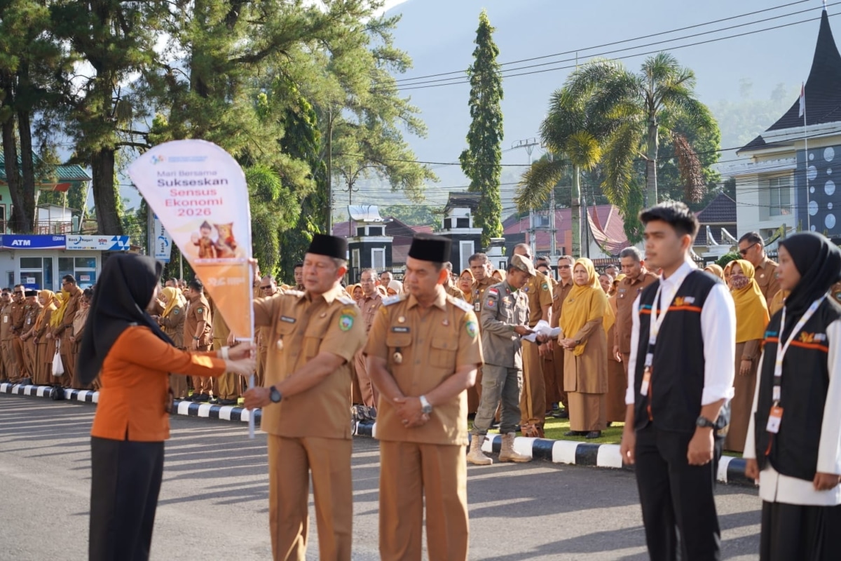 Pemkab Pasaman dan BPS Kerahkan 312 Petugas untuk Sensus Ekonomi 2026, Bupati Welly Suhery Tekan Kualitas Data