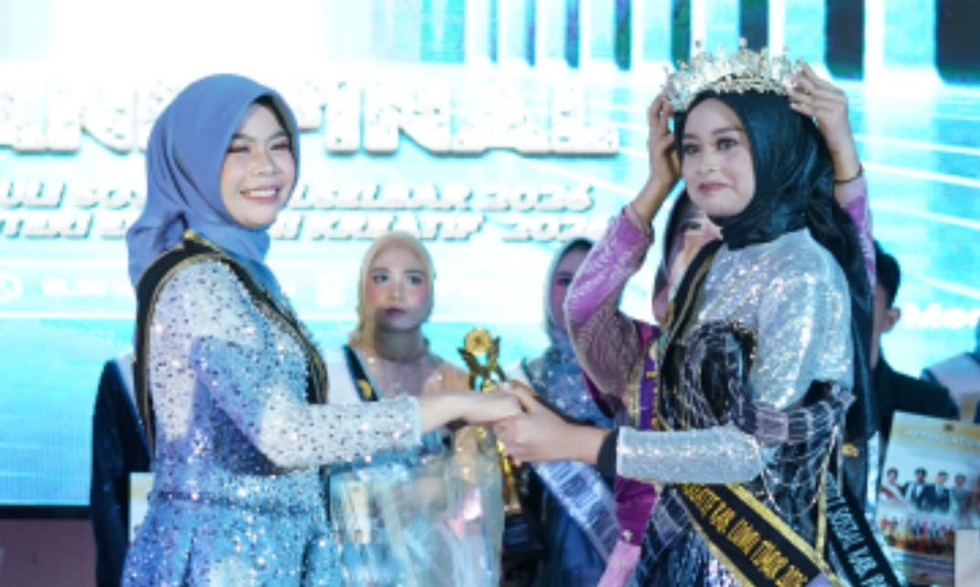 Aura Malaeka Putri Rizaldi dari Luwu Timur Raih Juara I Duta Ekraf Sulselbar 2026, Bawa Produk UMKM Crispi Pangkilan ke Panggung Regional