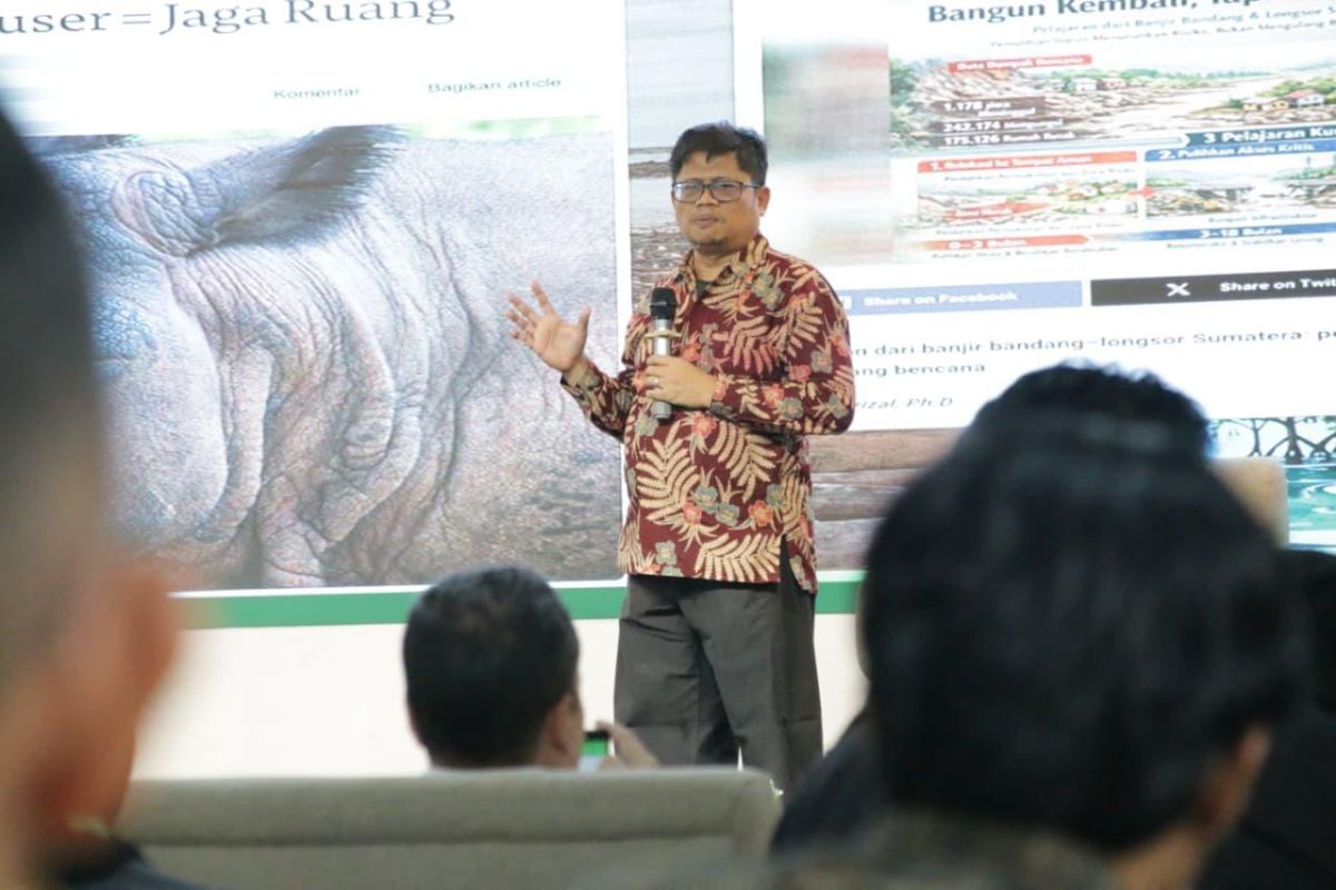 Peneliti USU: Kawasan Ekosistem Leuser Harus Masuk Agenda Pembangunan Daerah Sumut, Bukan Sekadar Isu Konservasi