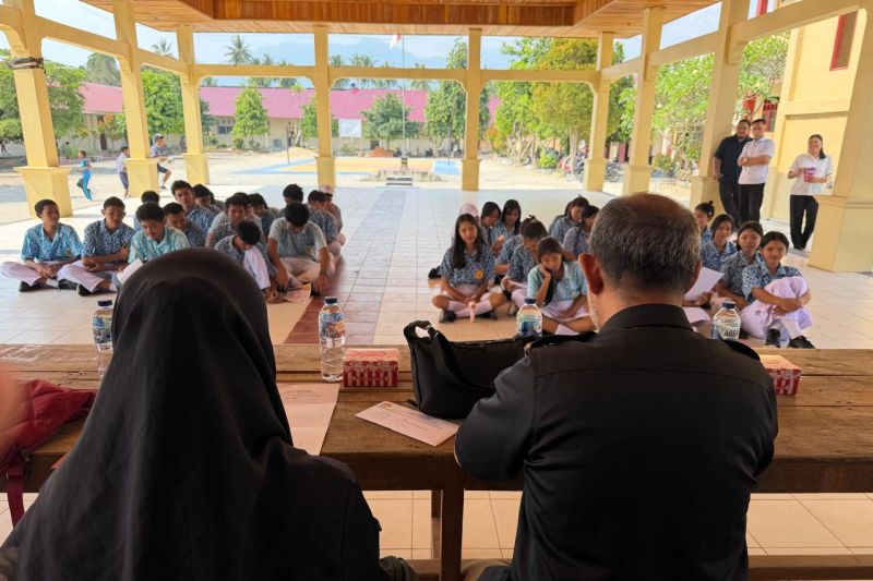 KPU Parigi Moutong Sosialisasi Pendidikan Pemilih Pemula ke 28 Sekolah, Incar Partisipasi Pemilu 2030