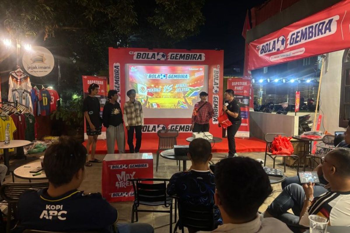 Telkomsel Gelar Nobar Piala Dunia 2026 di Lampung, Tiket Paket MAXStream Mulai Rp35 Ribu