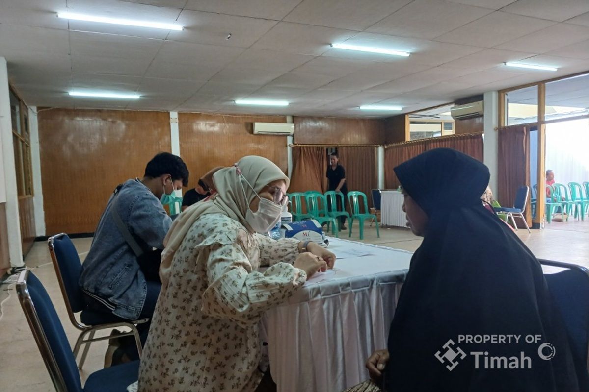 115 Warga Mentok Dapat Pengobatan Gratis dari Mobil Sehat PT Timah, Warga Terabik Berharap Layanan Menjangkau Desa