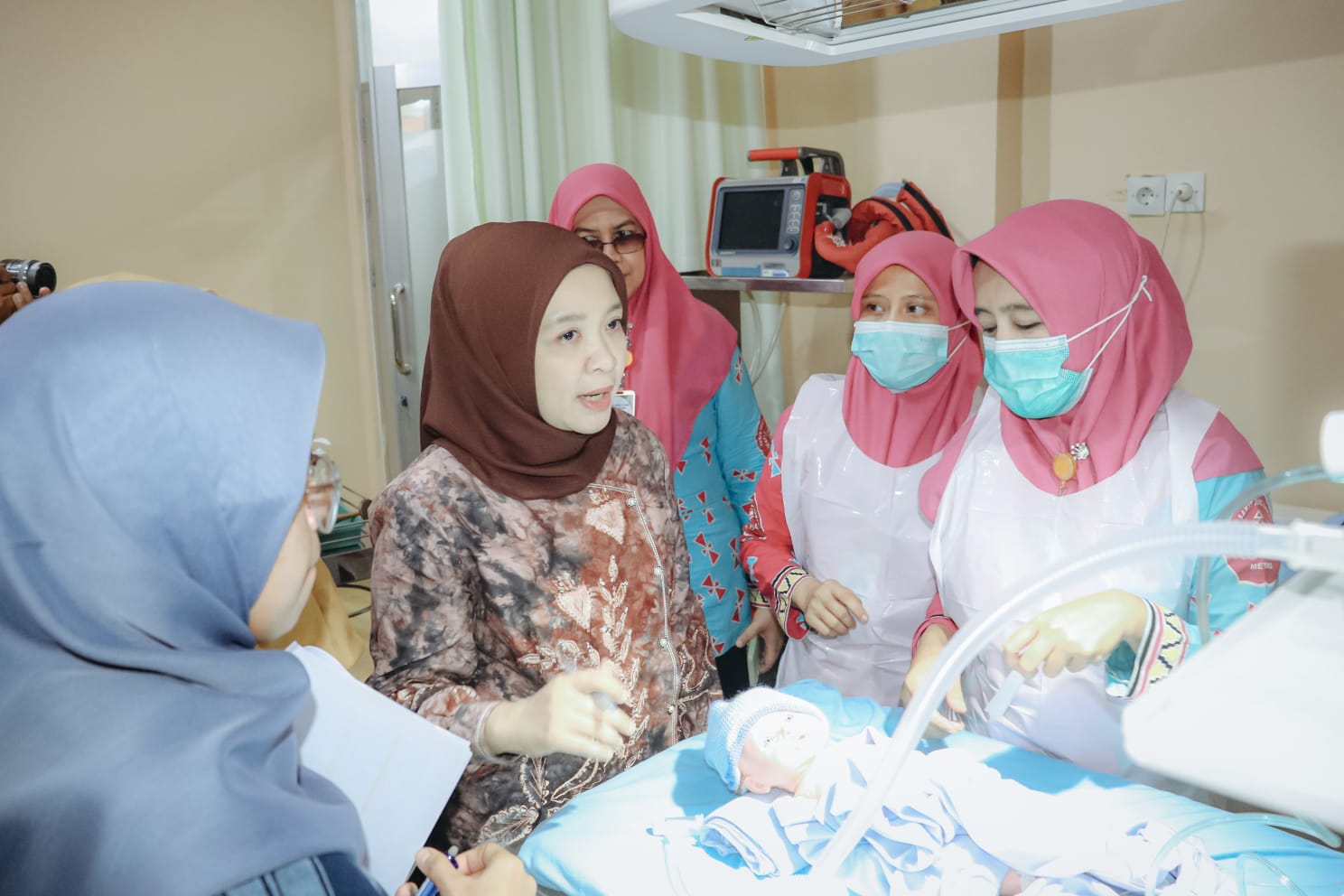 ** RSUD Jenderal Ahmad Yani Metro Resmi Jadi Rumah Sakit Pengampu KIA se-Lampung, Tim RS Persahabatan Jakarta Lakukan Visitasi