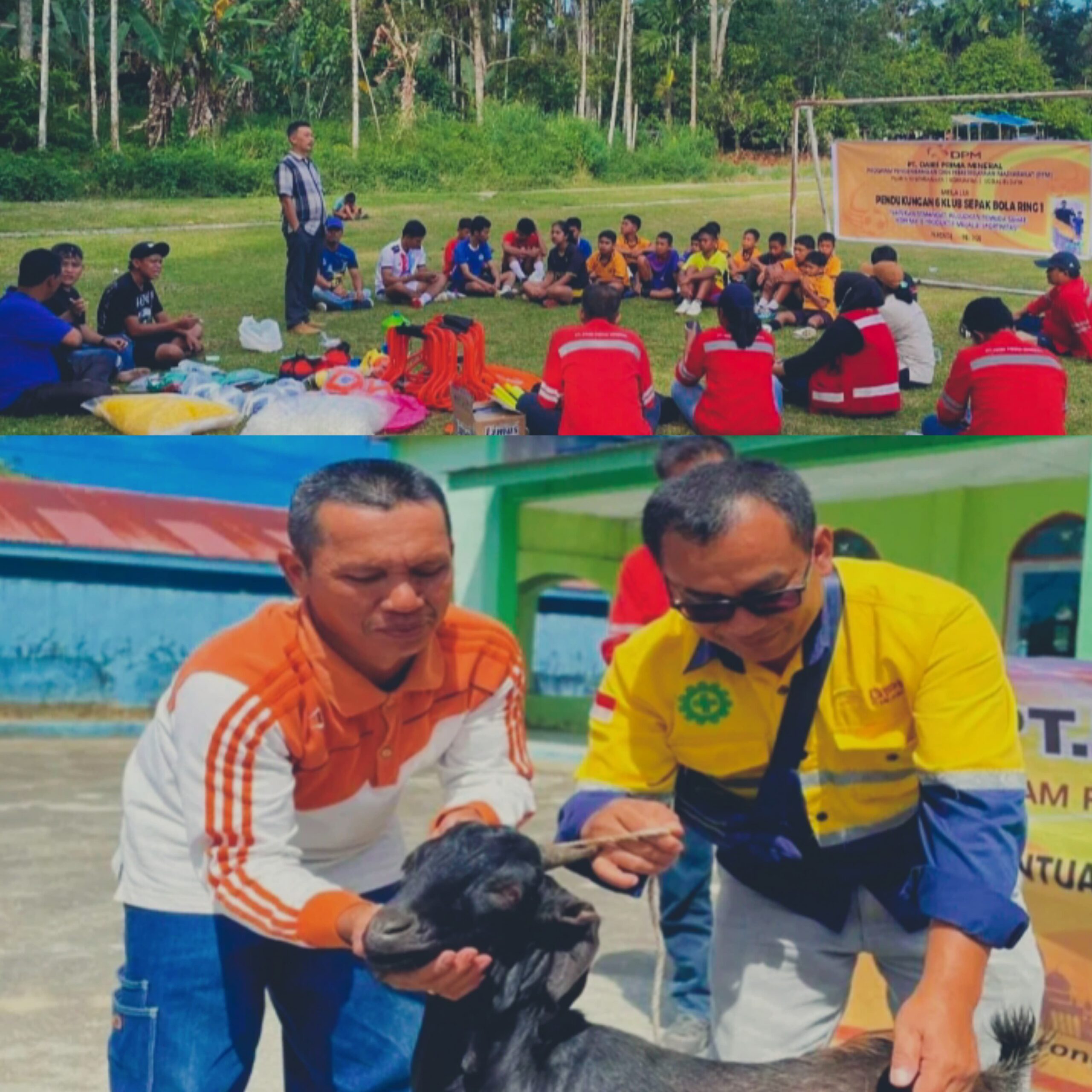 5 Program Sosial PT Dairi Prima Mineral di Dairi: Bantuan Masjid hingga Sponsor Turnamen Sepak Bola Anak