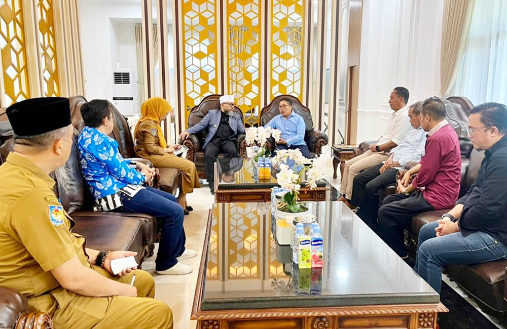 Gubernur Bengkulu Helmi Hasan Terima Audiensi PWI Jelang Pemilihan Ketua Baru Periode 2026-2031
