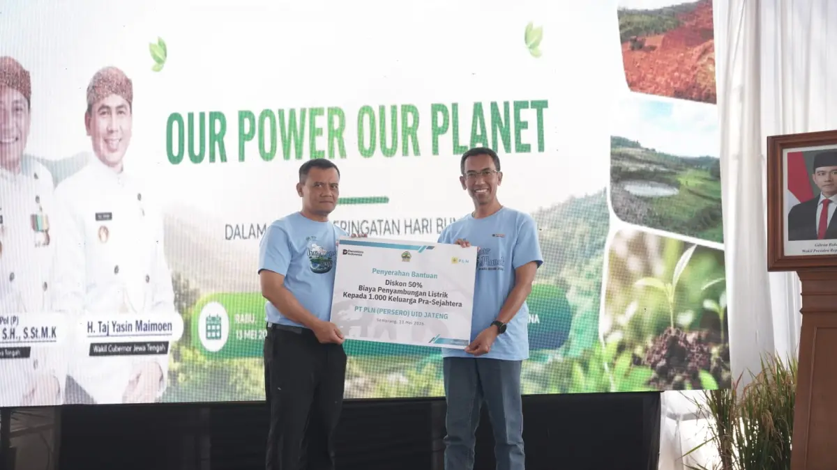 PLN UID Jawa Tengah Dukung Program Bantuan Pasang Baru Listrik untuk 1.000 Keluarga Tidak Mampu, Ini Syaratnya