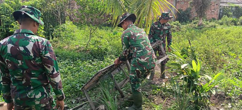 TMMD ke-129 Kodim 0418/Palembang Rampungkan Rehabilitasi RTLH Milik Suarni di Talang Jambe, 7 Personel TNI Dikerahkan