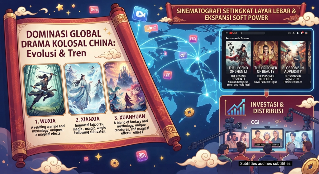Industri Drama Kolosal China Kian Dominan, 3 Genre Ini Jadi Primadona Penonton Global Termasuk Indonesia