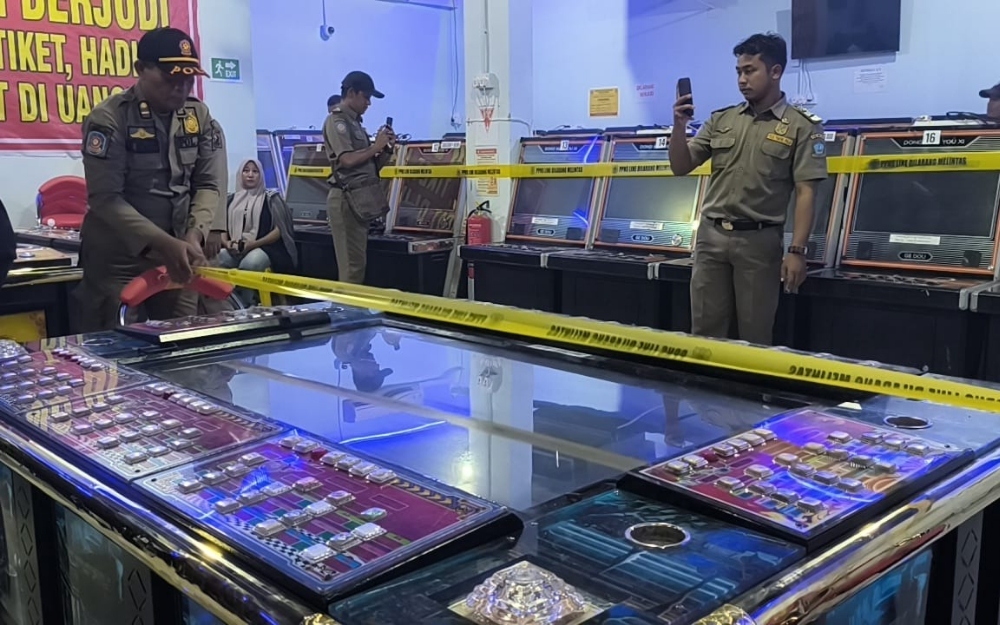 70 Mesin Game Zone di Bintan Disegel, Pengelola Ngamuk dan Tolak Teken Berita Acara