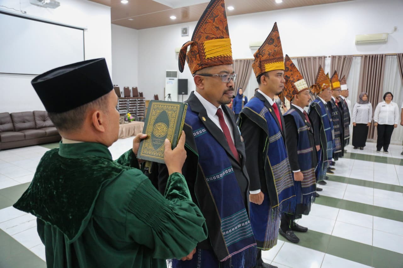 Wali Kota Pematangsiantar Wesly Silalahi Lantik 7 Pejabat Eselon II, Isi Kekosongan di 7 OPD Strategis