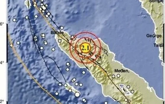 Gempa Dangkal 2,2 Magnitudo Guncang Bener Meriah, Getaran Terasa Akibat Aktivitas Sesar Lot Tawar