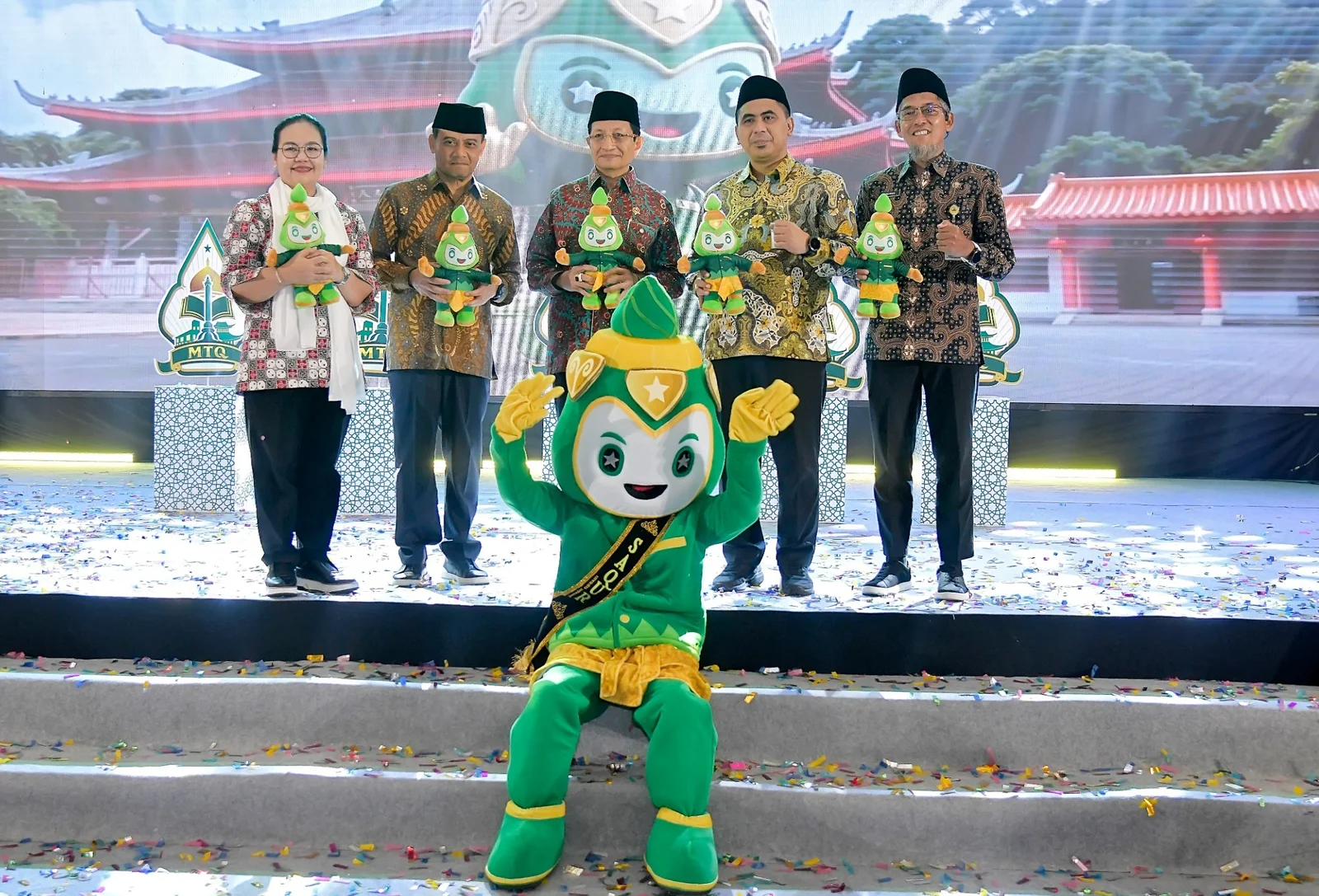 Peluncuran Logo, Tema, dan Maskot MTQ Nasional 2026 di Semarang, Gubernur Jateng Targetkan Sukseskan Ajang Syiar Islam